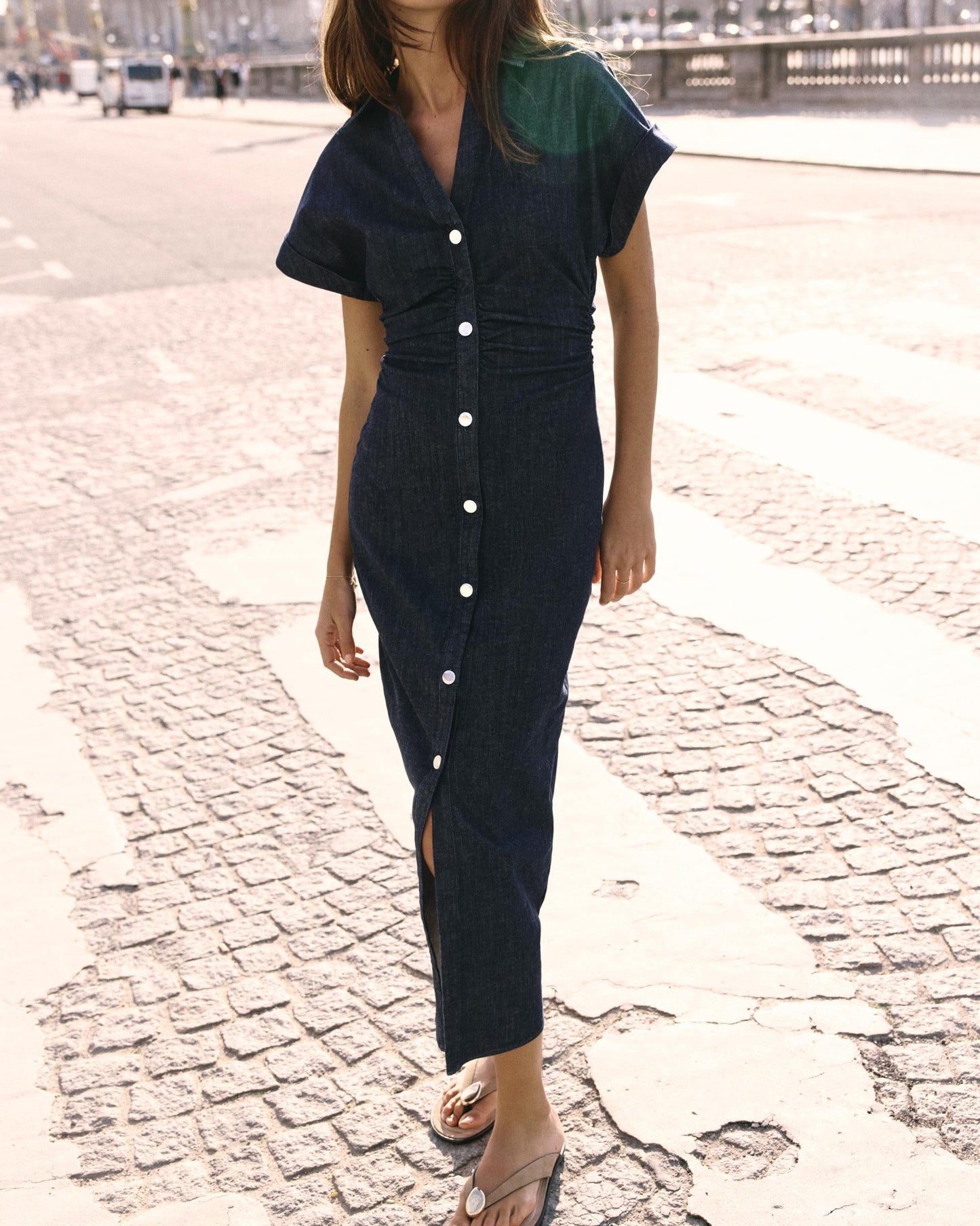 MAIKE | Knopfkleid