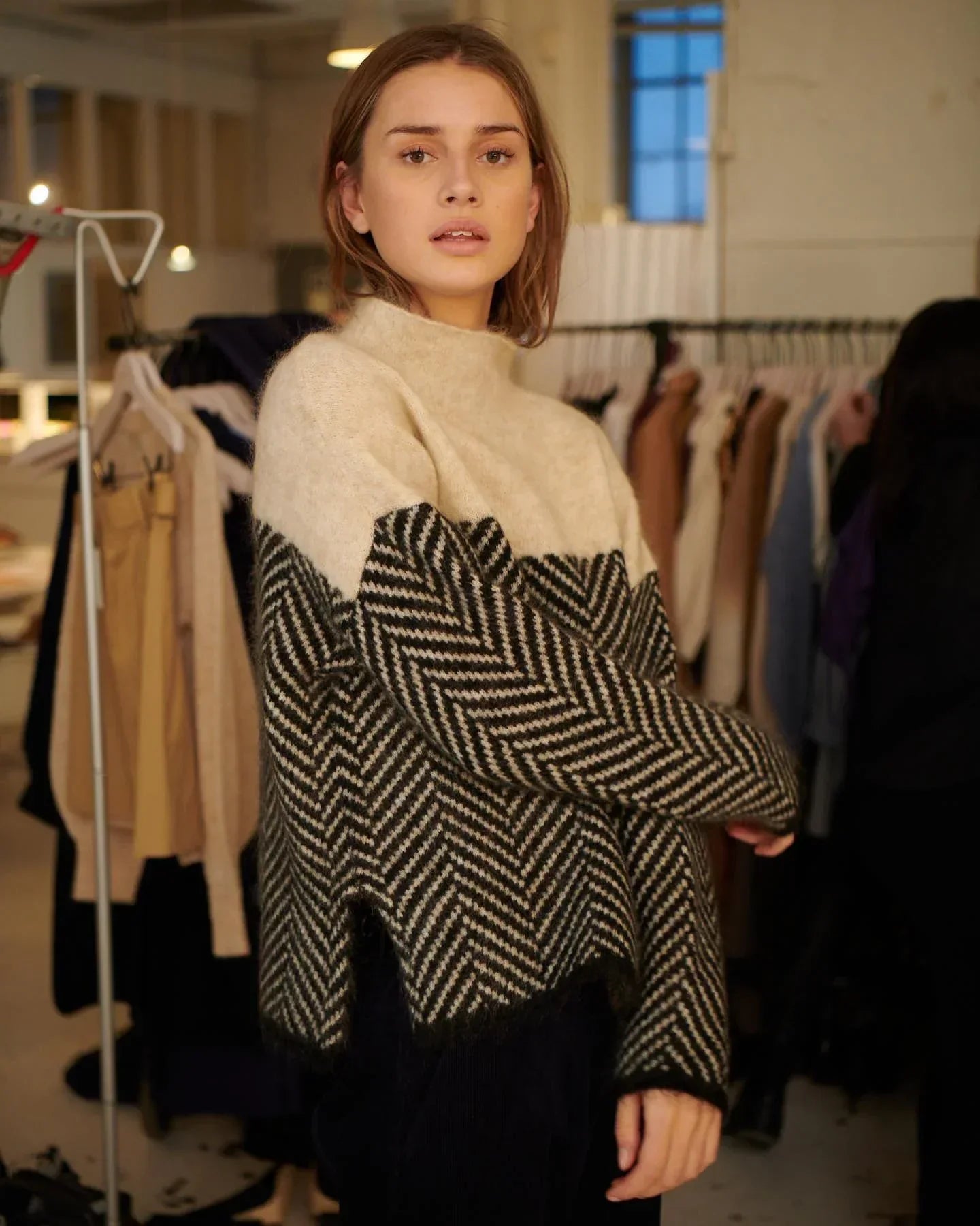 ZOEY | Hochwertiger Rollkragenpullover aus feinem Strickstoff