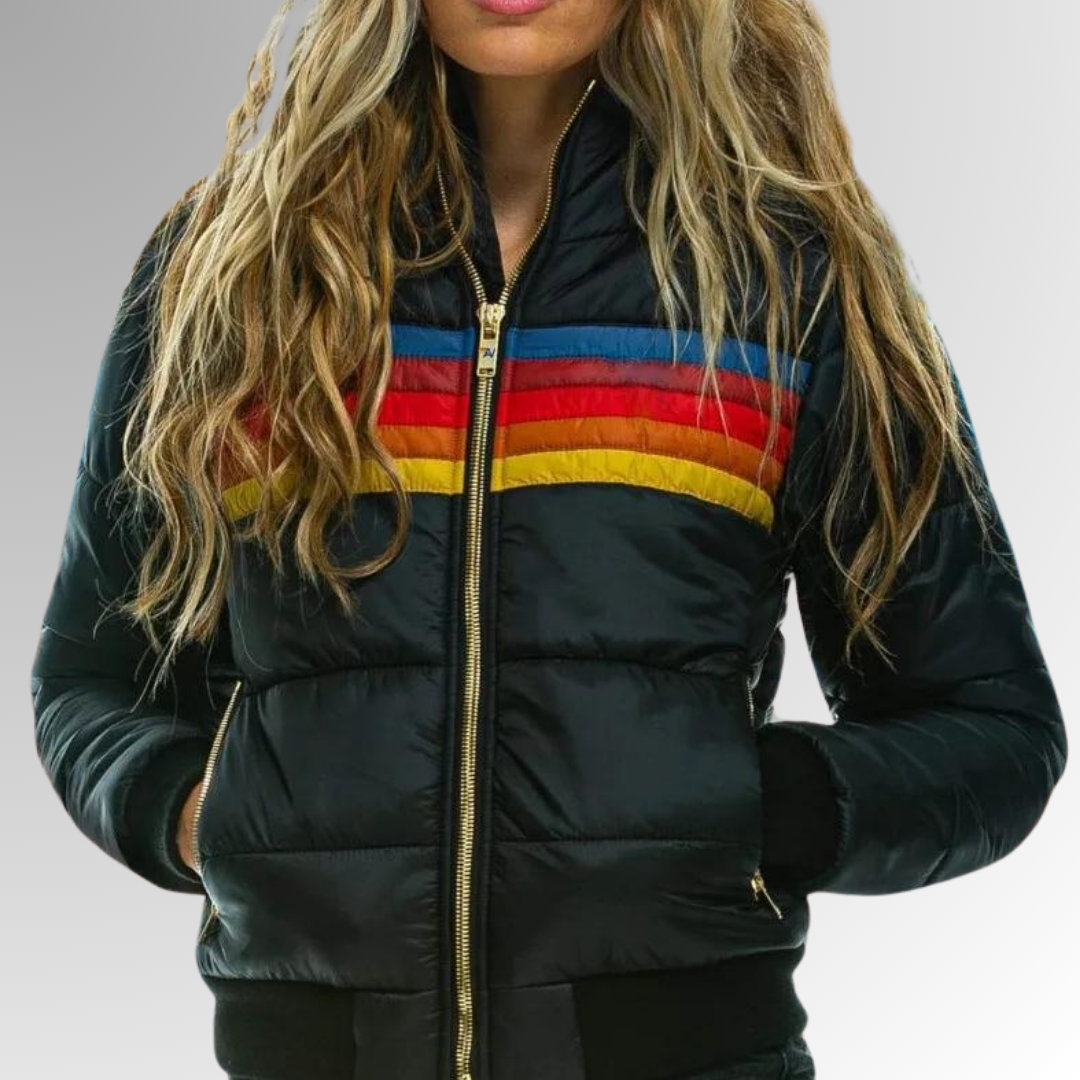 RUTH | Retro-Wattierte Jacke