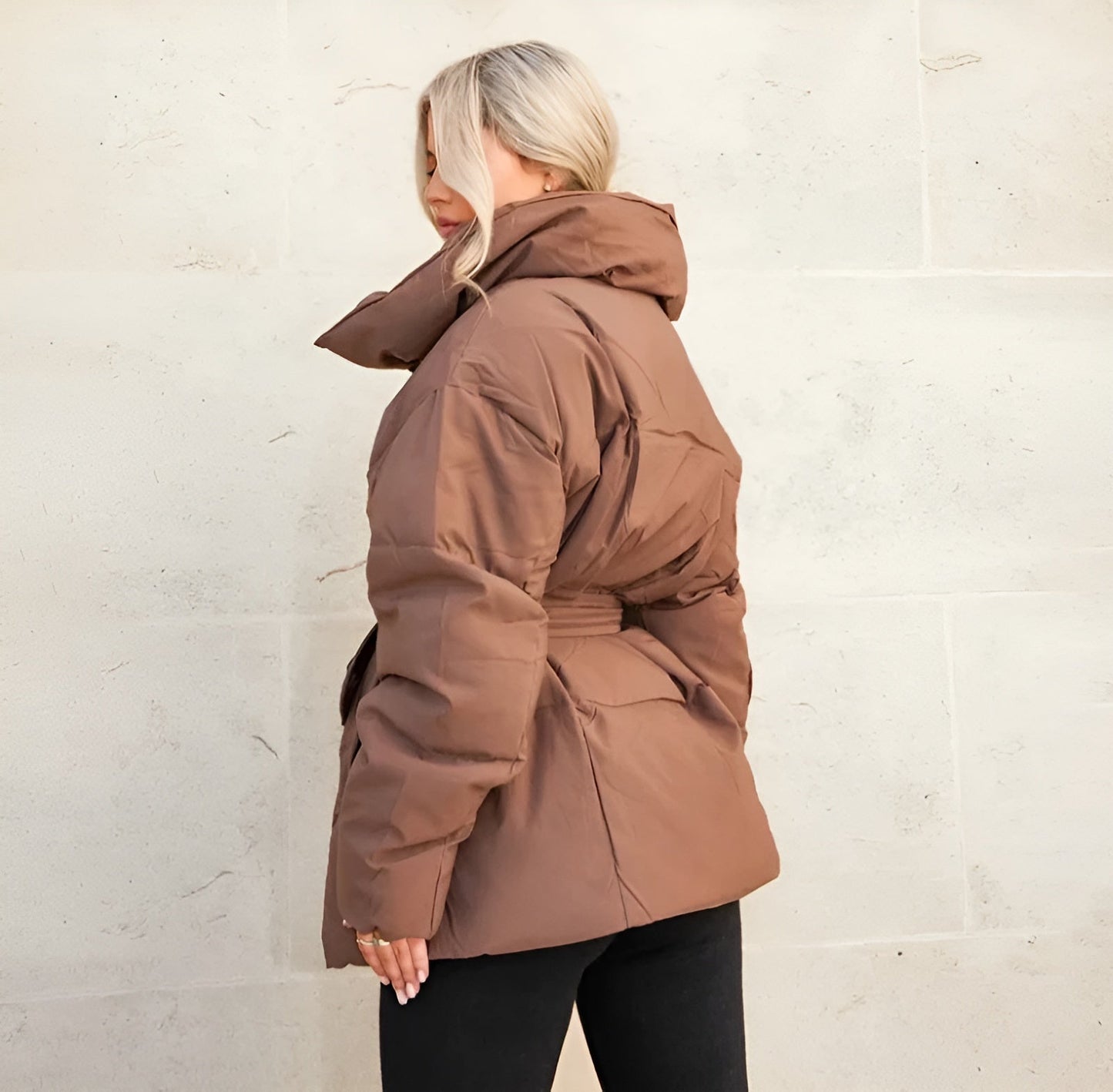 AMELIE – Schnür-Steppjacke