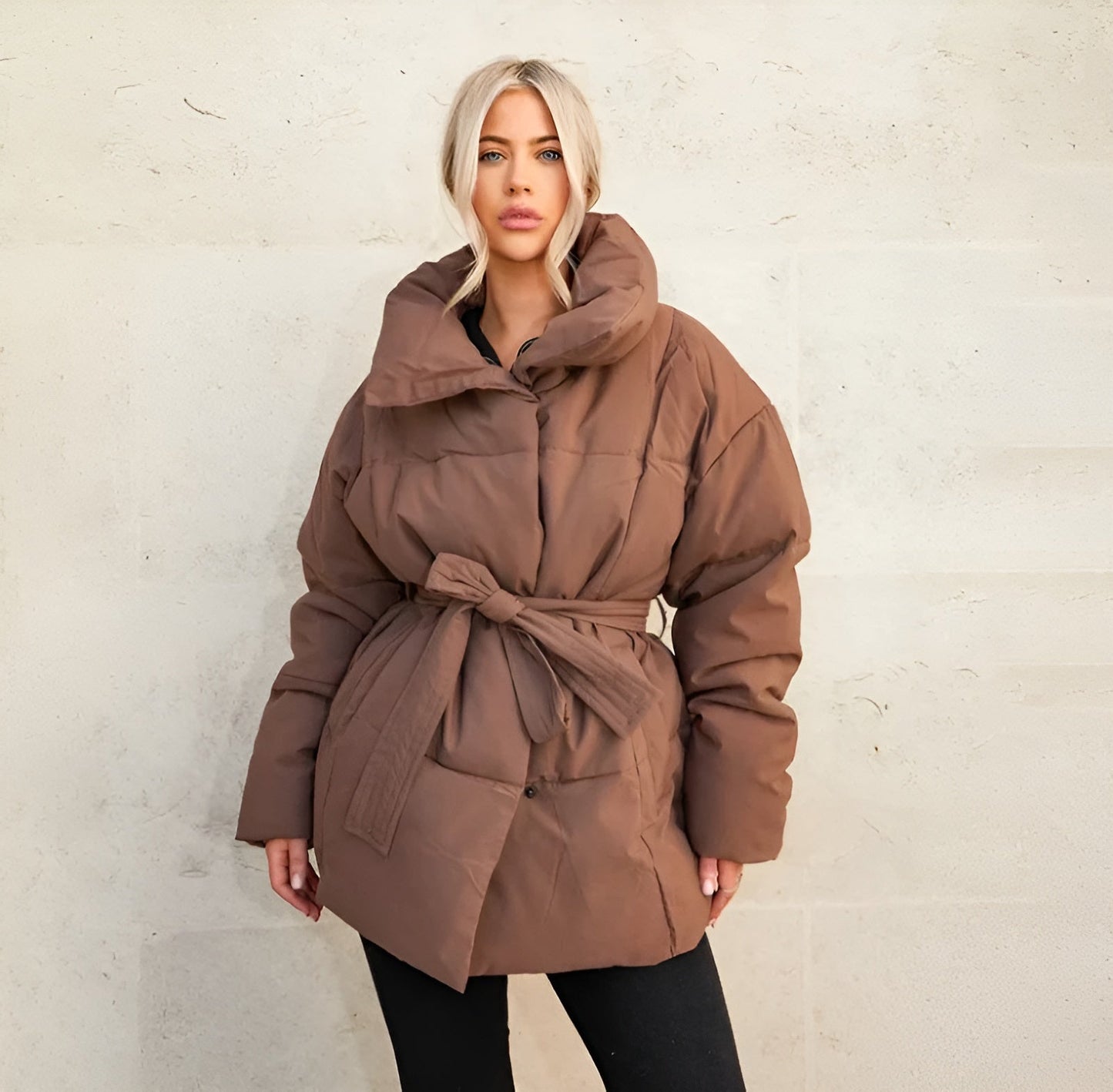 AMELIE – Schnür-Steppjacke