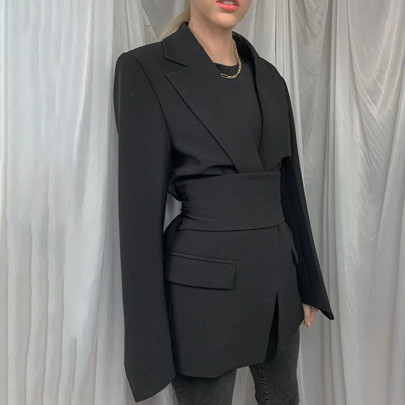 AIMEE | Eleganter Blazer mit Gürtel