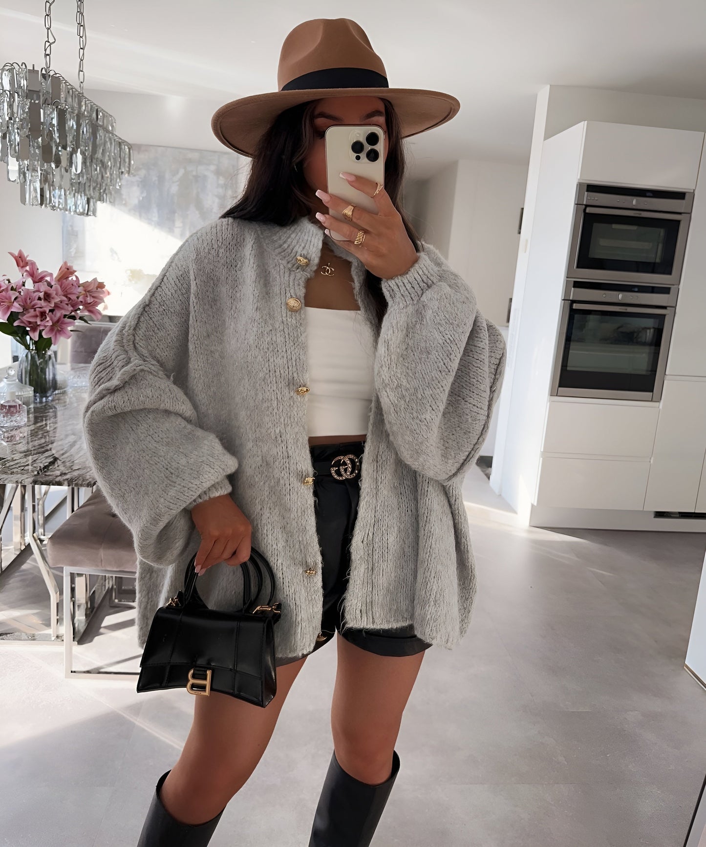 NORA – Oversized Strickjacke