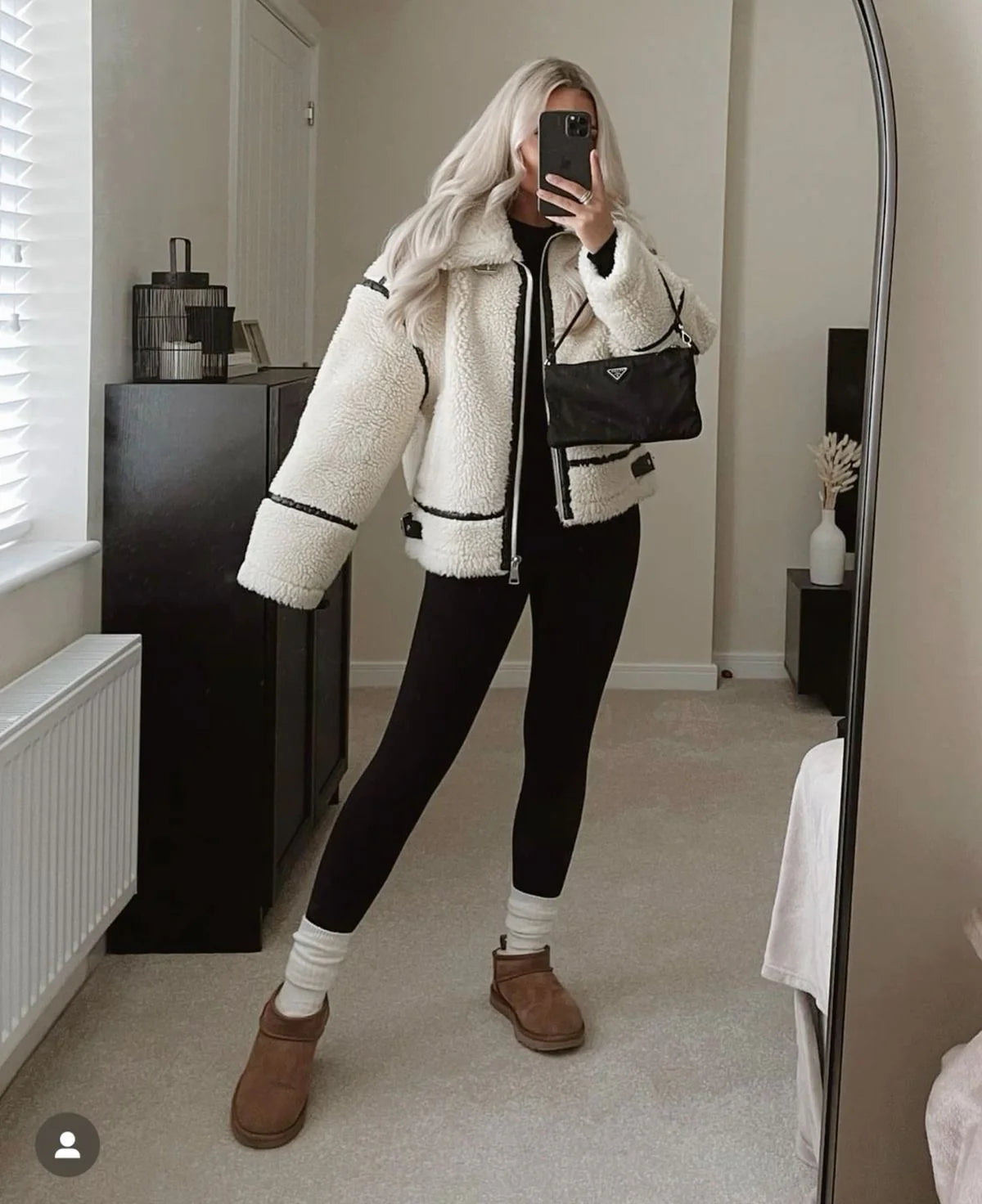 JASMIN | Weicher Teddymantel