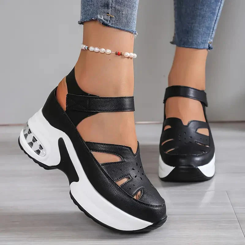 ZISKA | Orthopädische Plateau-Sandalen