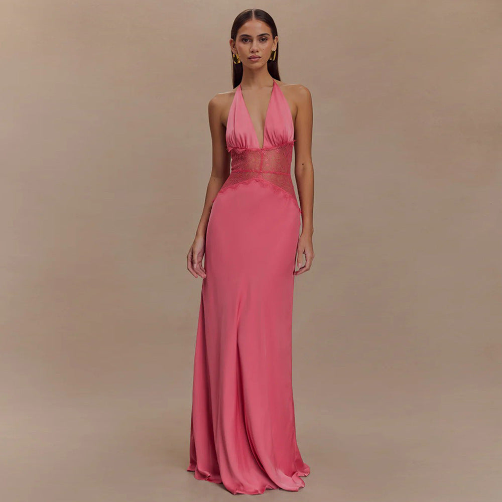 SELINA | Rückenfreies Maxikleid