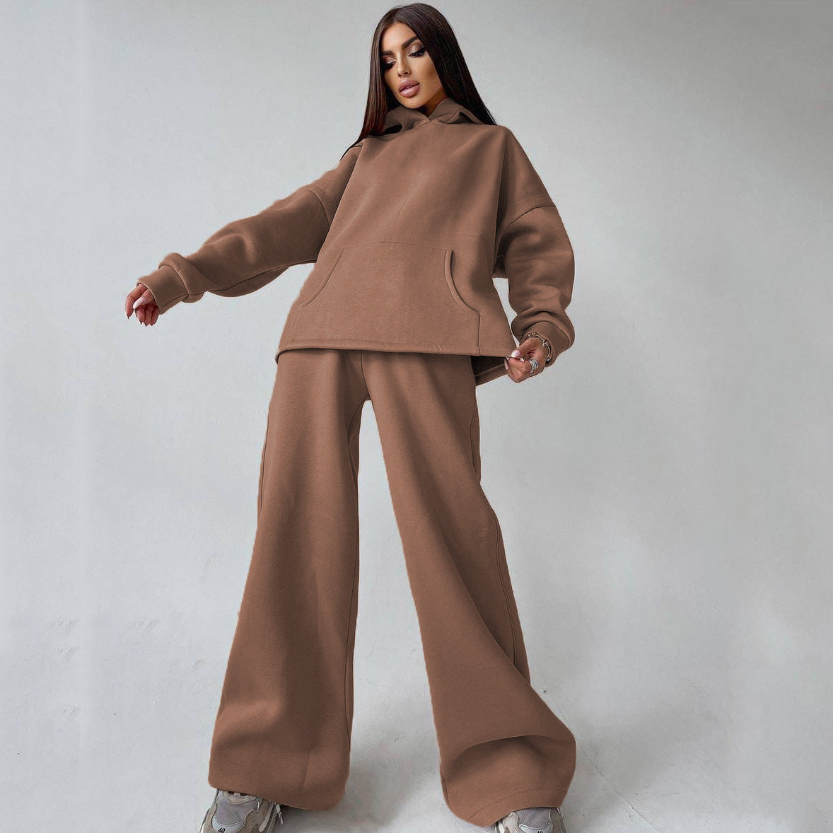 MIEL | Gestricktes Hoodie-Set