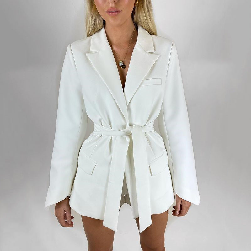 AIMEE | Eleganter Blazer mit Gürtel