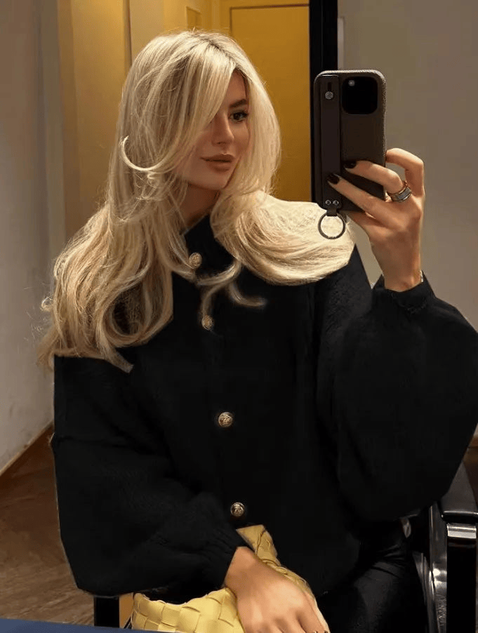 NORA – Oversized Strickjacke