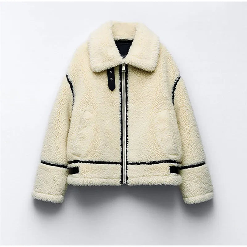 JASMIN – Weicher Teddymantel