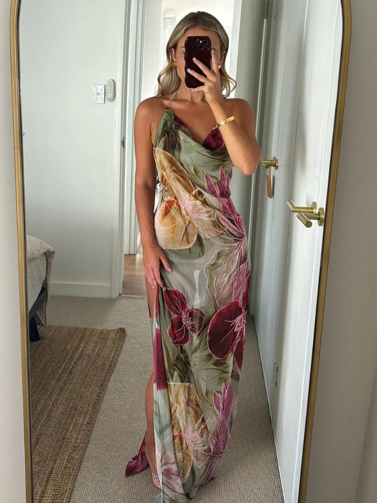 MARZIA | Fließendes Maxikleid