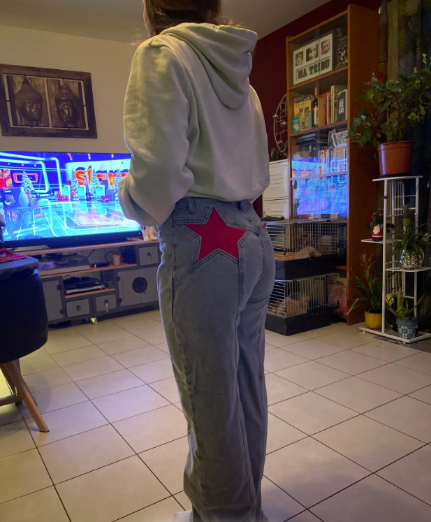 LISA | Übergroße Star-Jeans