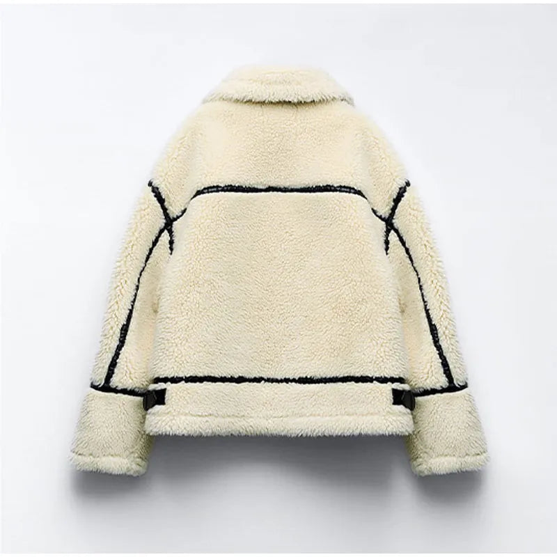 JASMIN – Weicher Teddymantel
