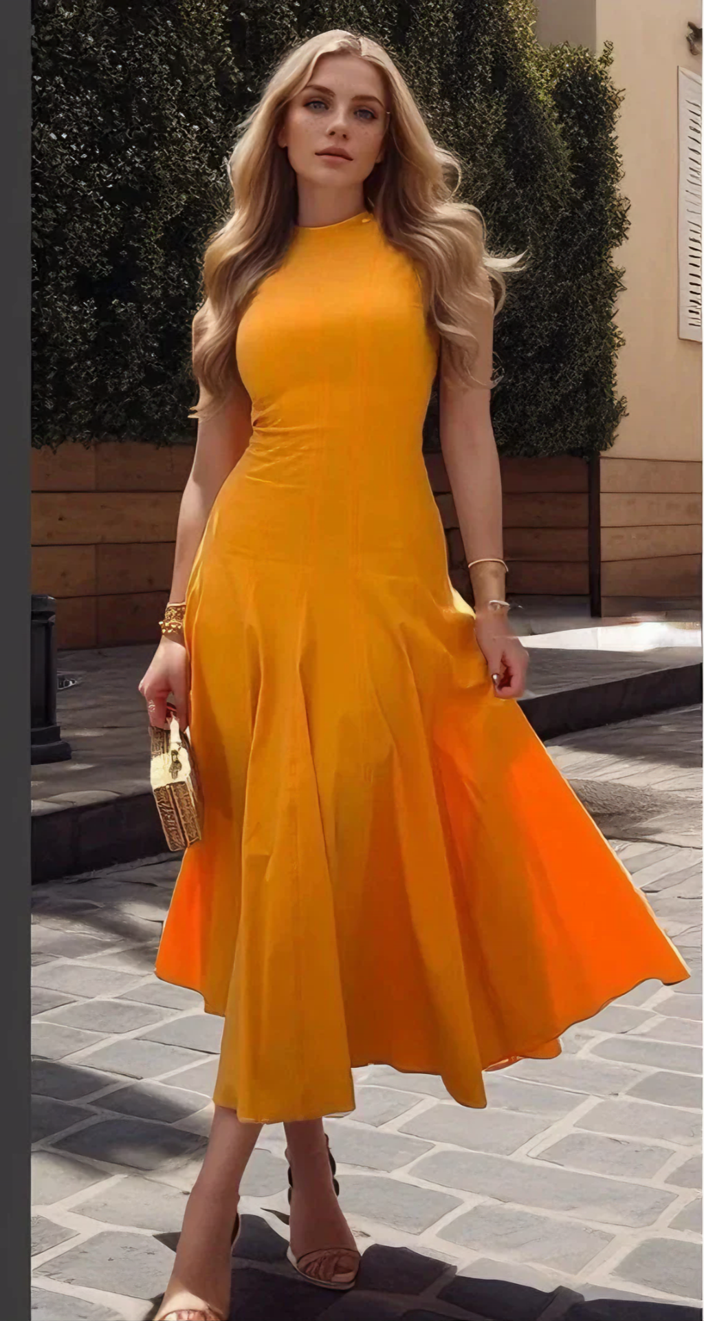 WENDY | Raffiniertes Maxikleid