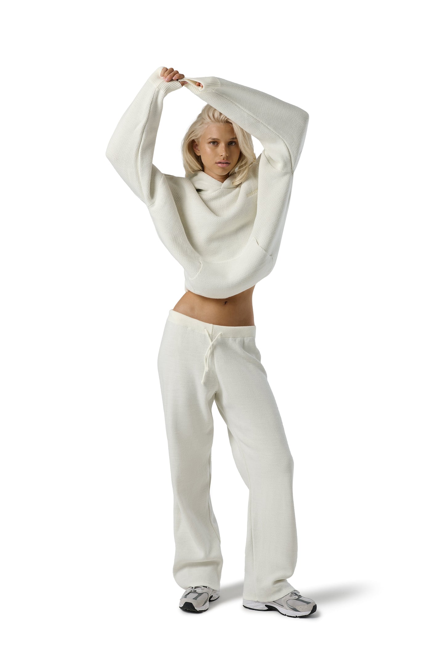 MIEL | Gestricktes Hoodie-Set