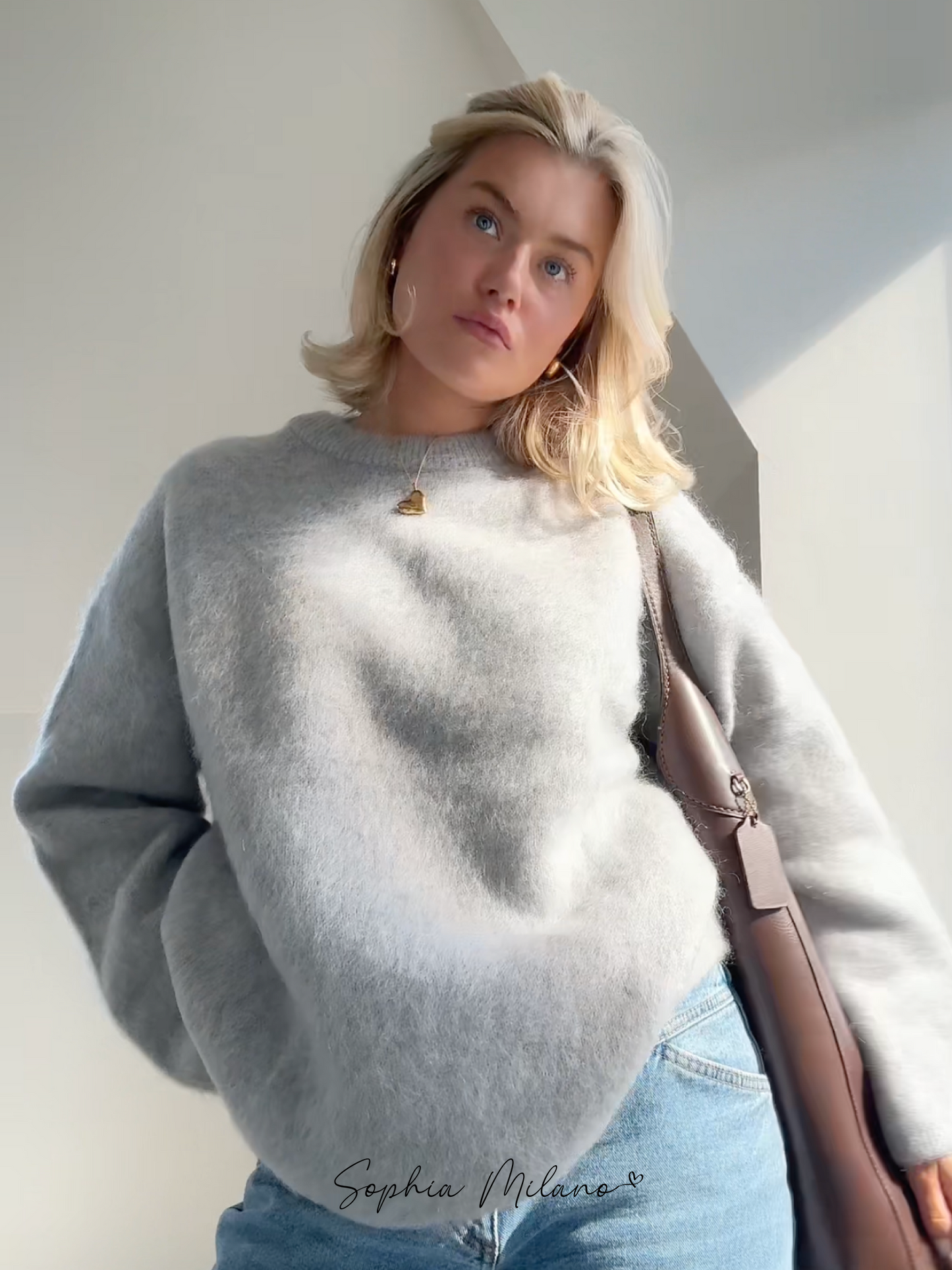 SOPHIA - Mohair Crewneck