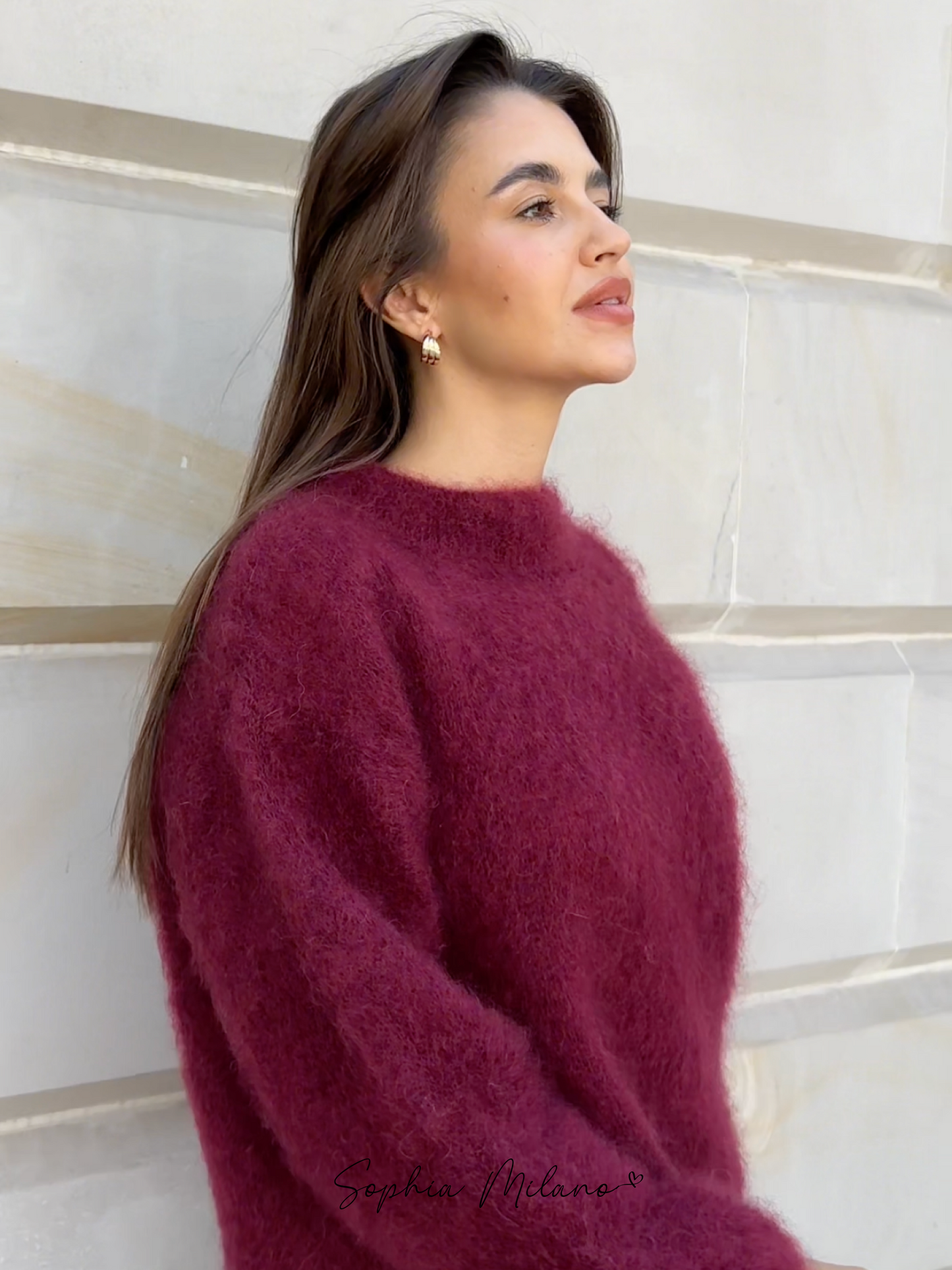 SOPHIA - Mohair Crewneck