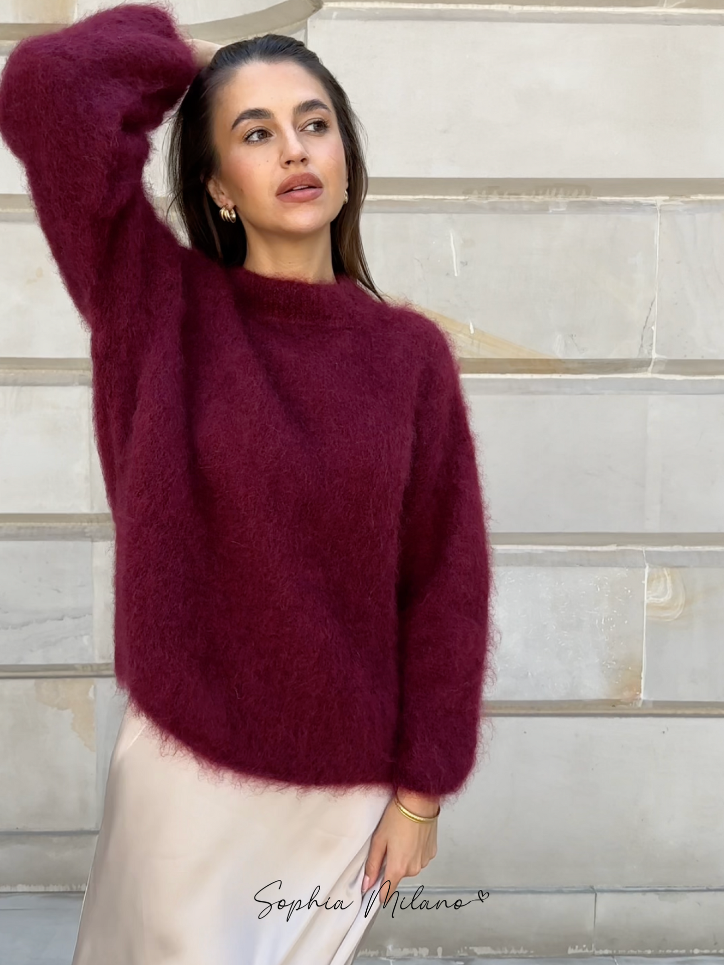 SOPHIA - Mohair Crewneck