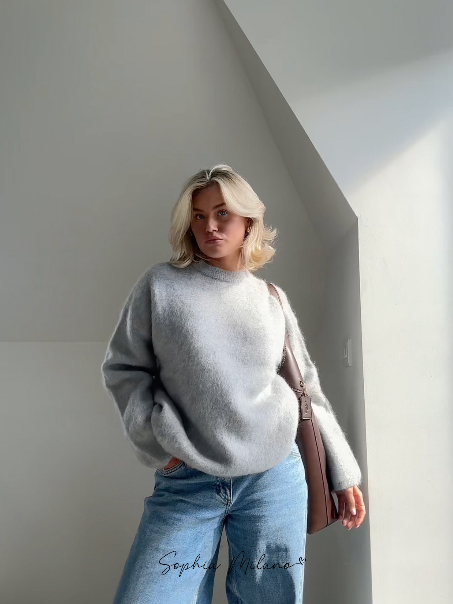 SOPHIA - Mohair Crewneck