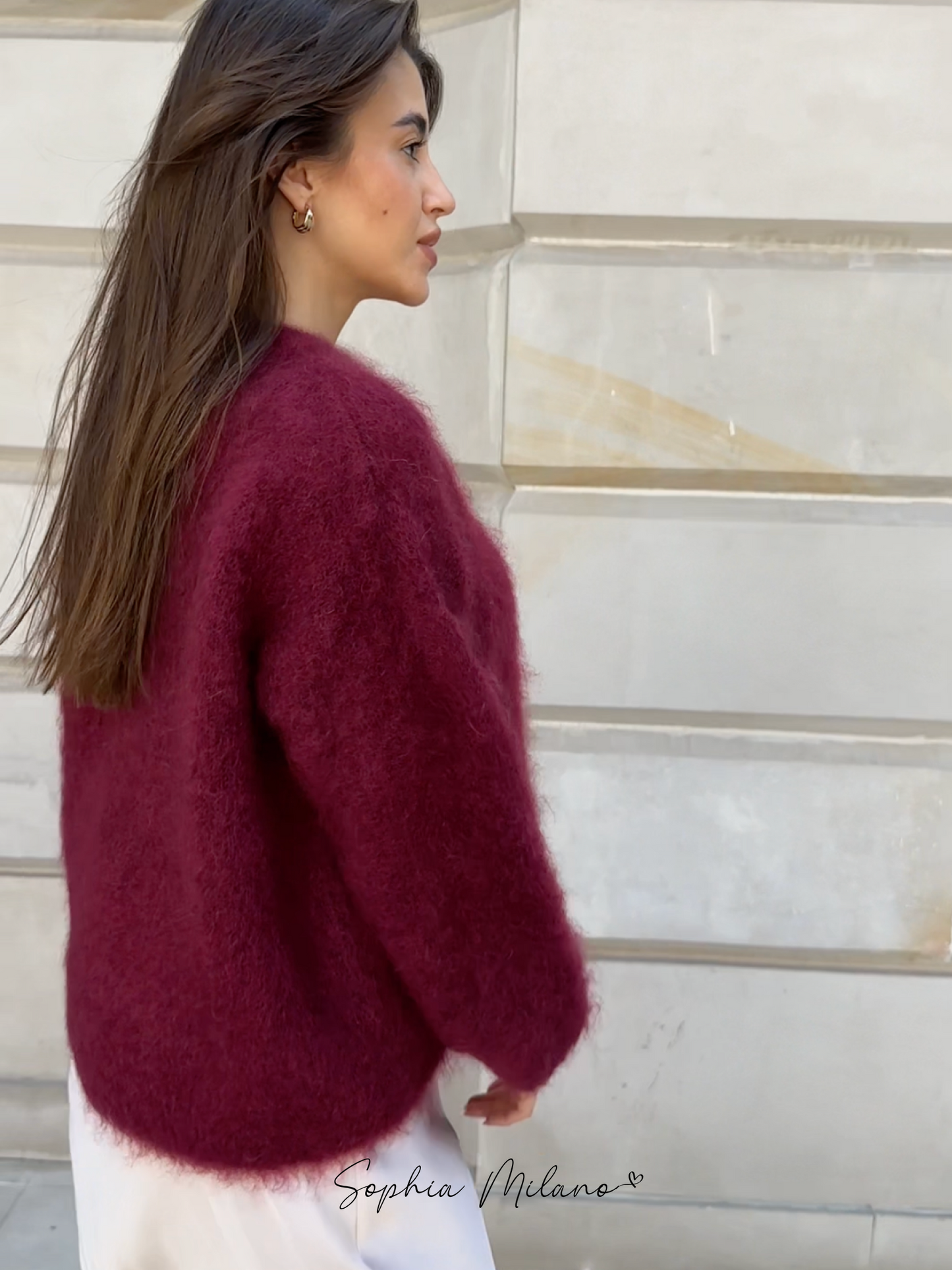 SOPHIA - Mohair Crewneck