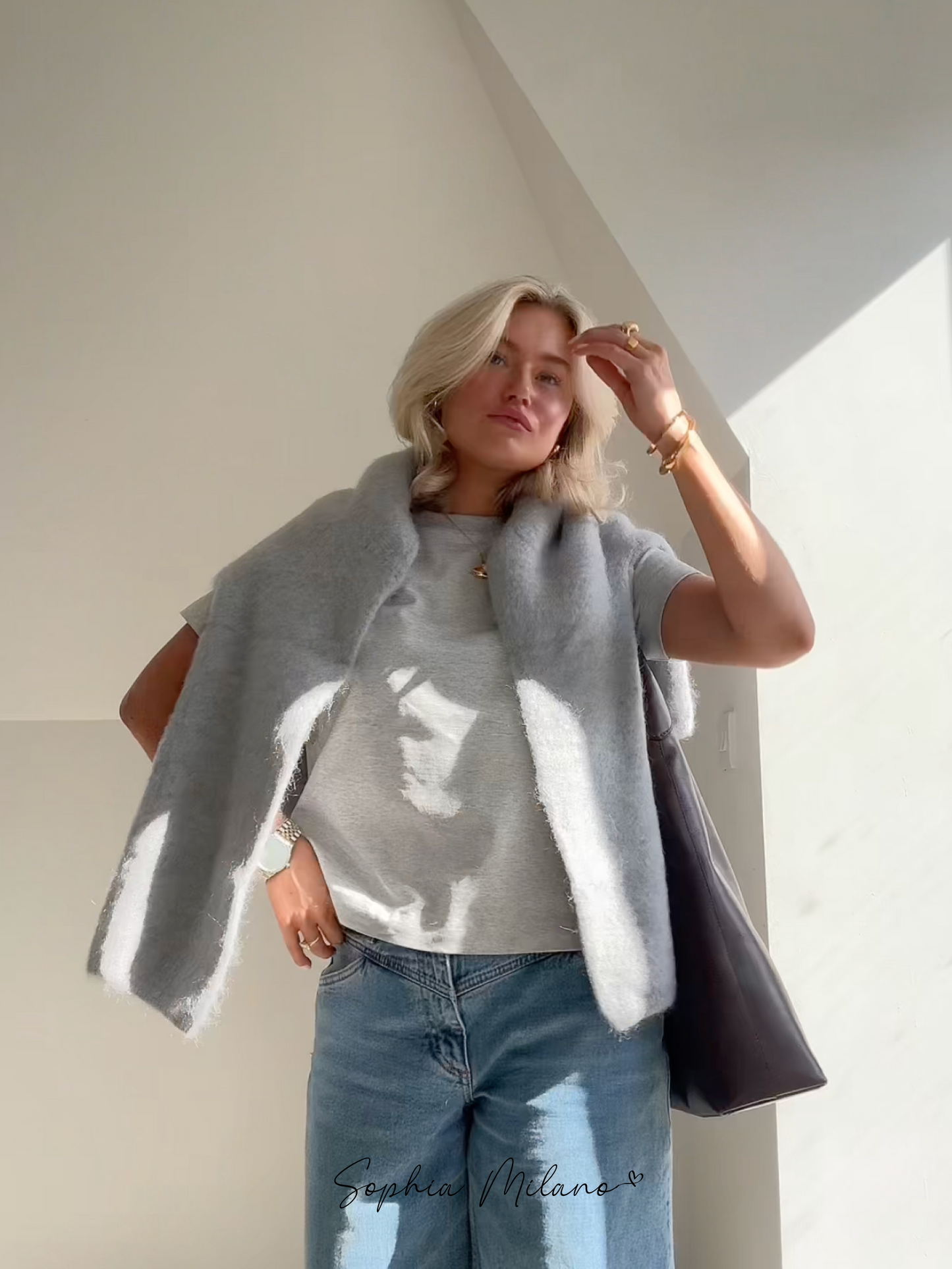 SOPHIA - Mohair Crewneck