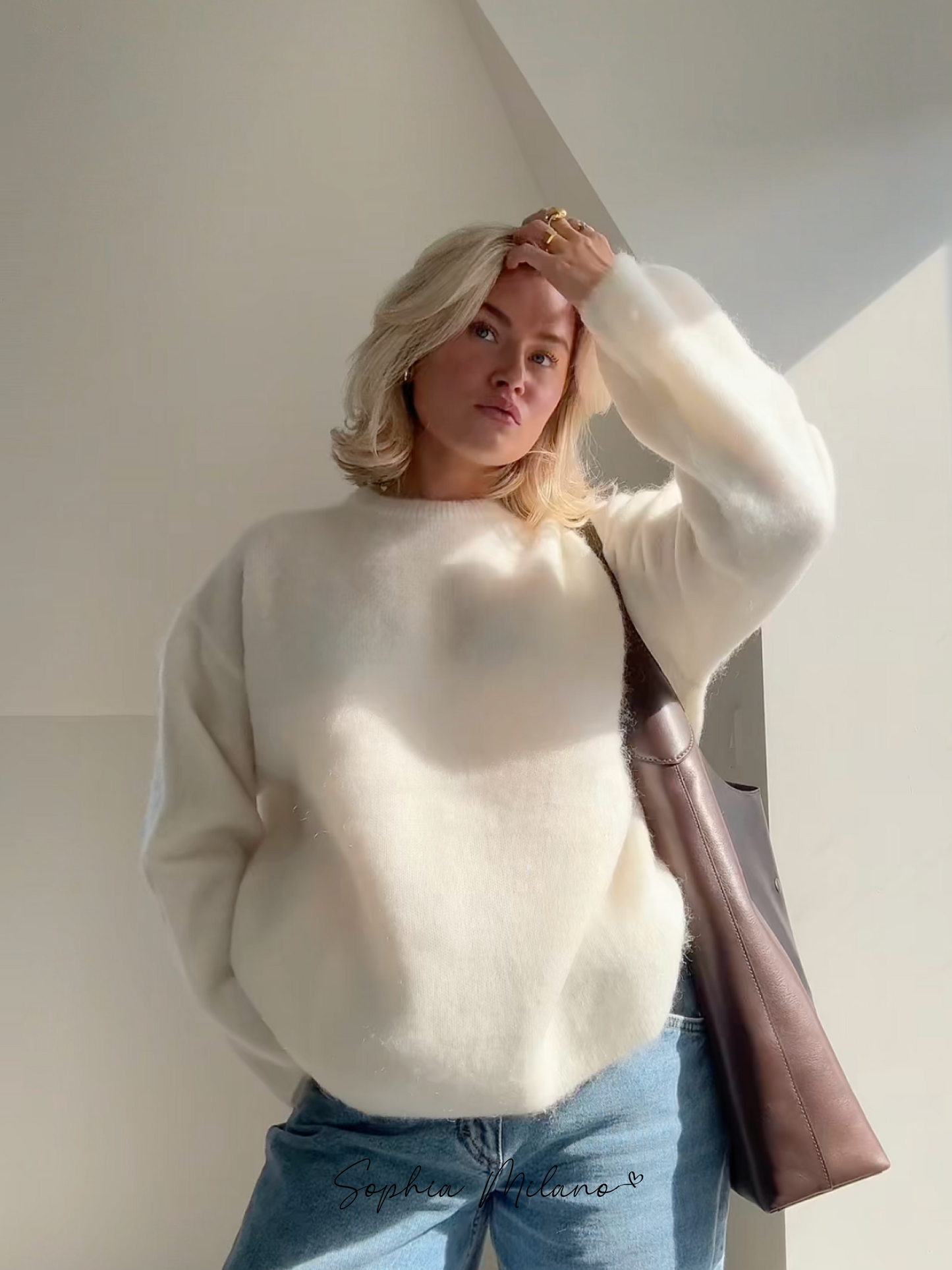 SOPHIA - Mohair Crewneck