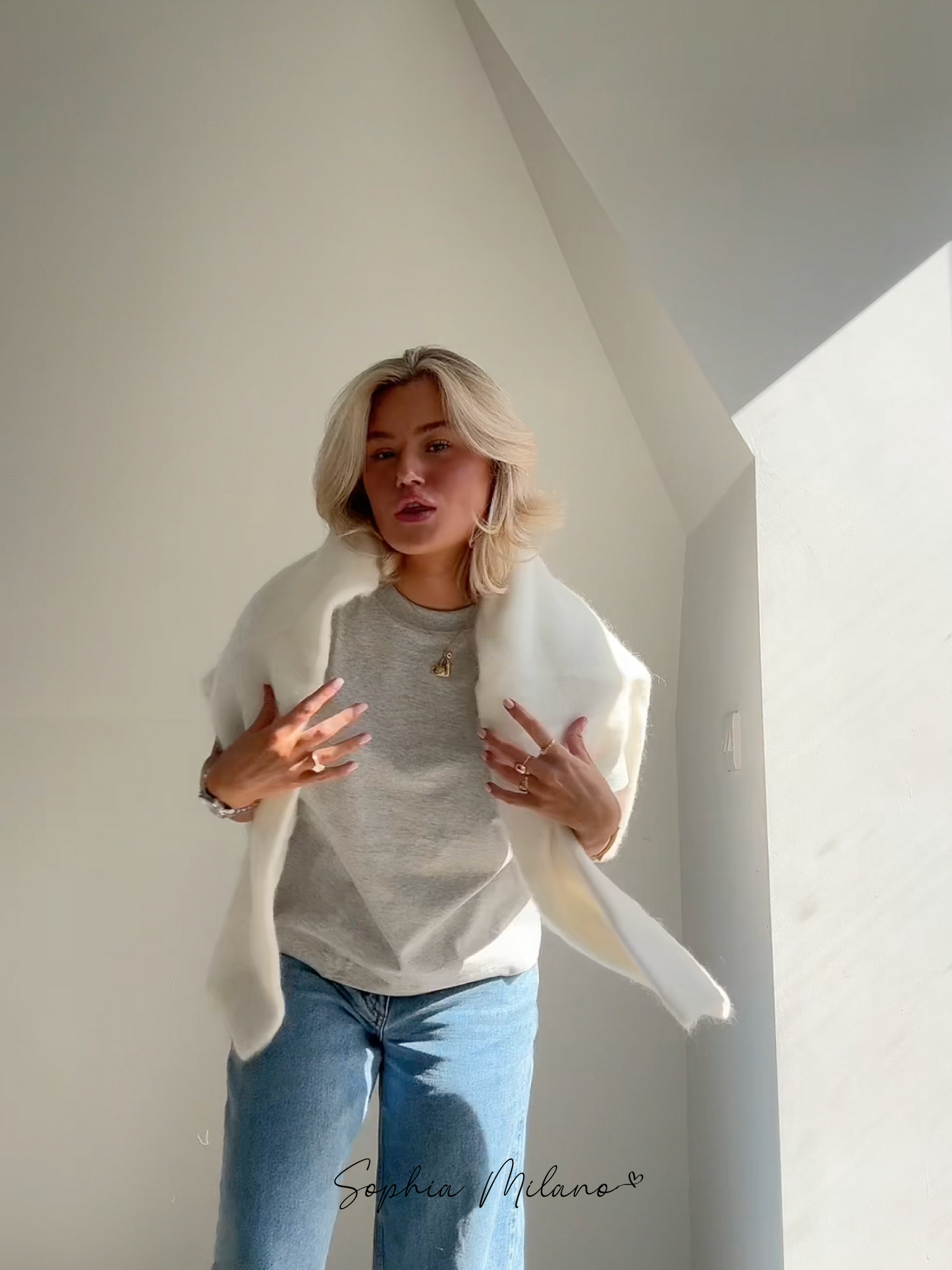 SOPHIA - Mohair Crewneck