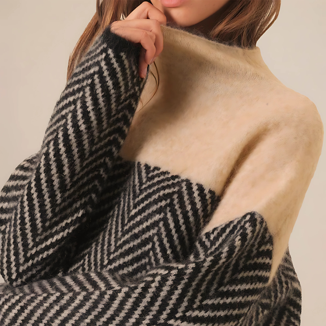 ZOEY | Hochwertiger Rollkragenpullover aus feinem Strickstoff