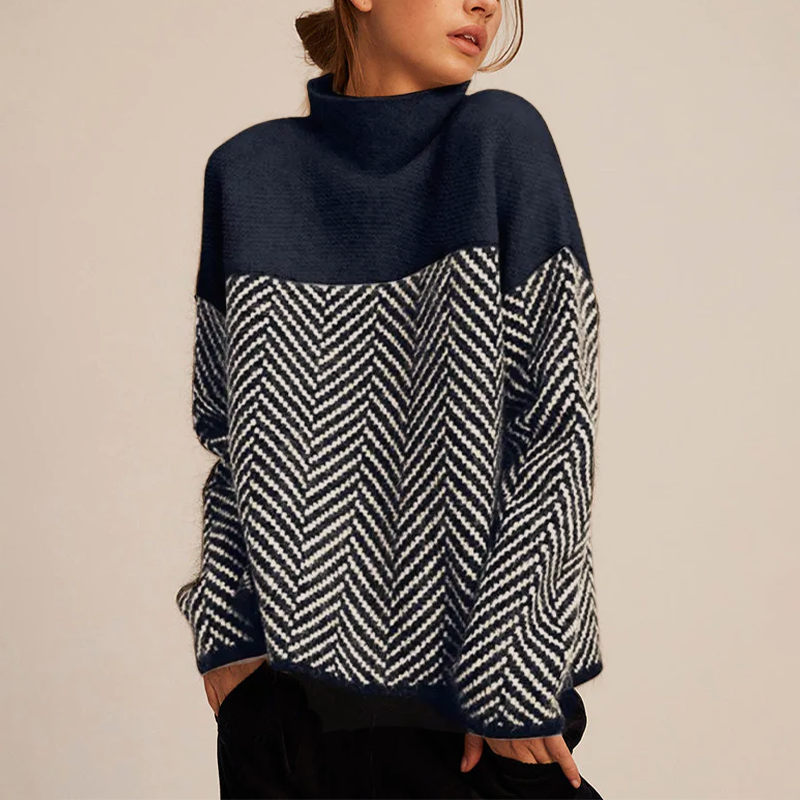 ZOEY | Hochwertiger Rollkragenpullover aus feinem Strickstoff