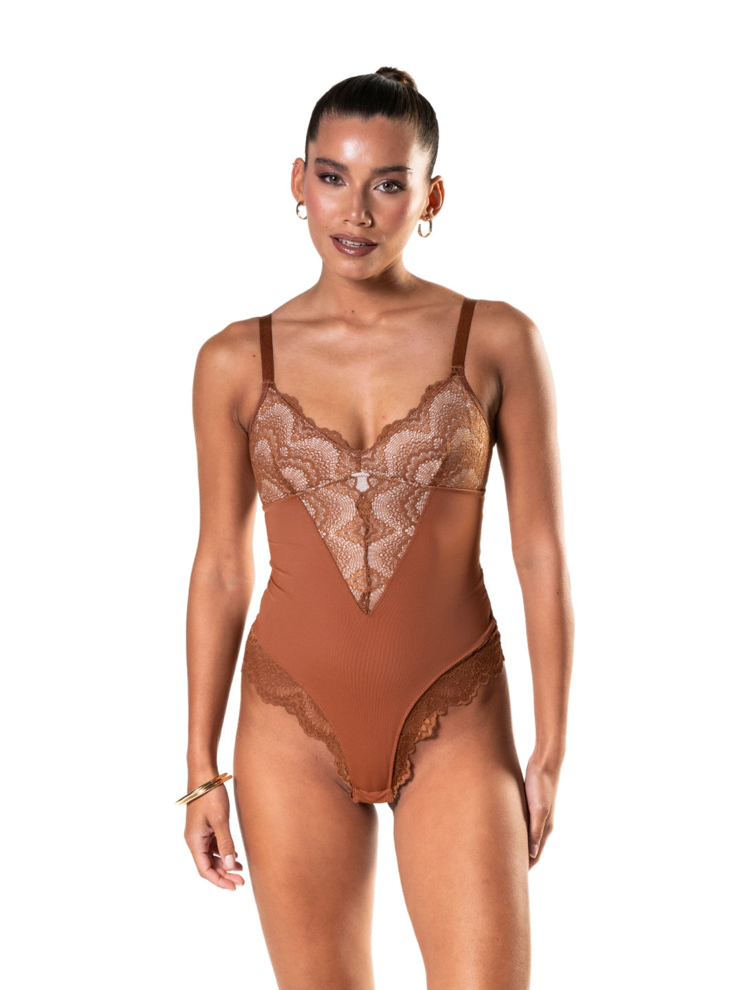 TRIANA - Halb geschnürter Bodysuit