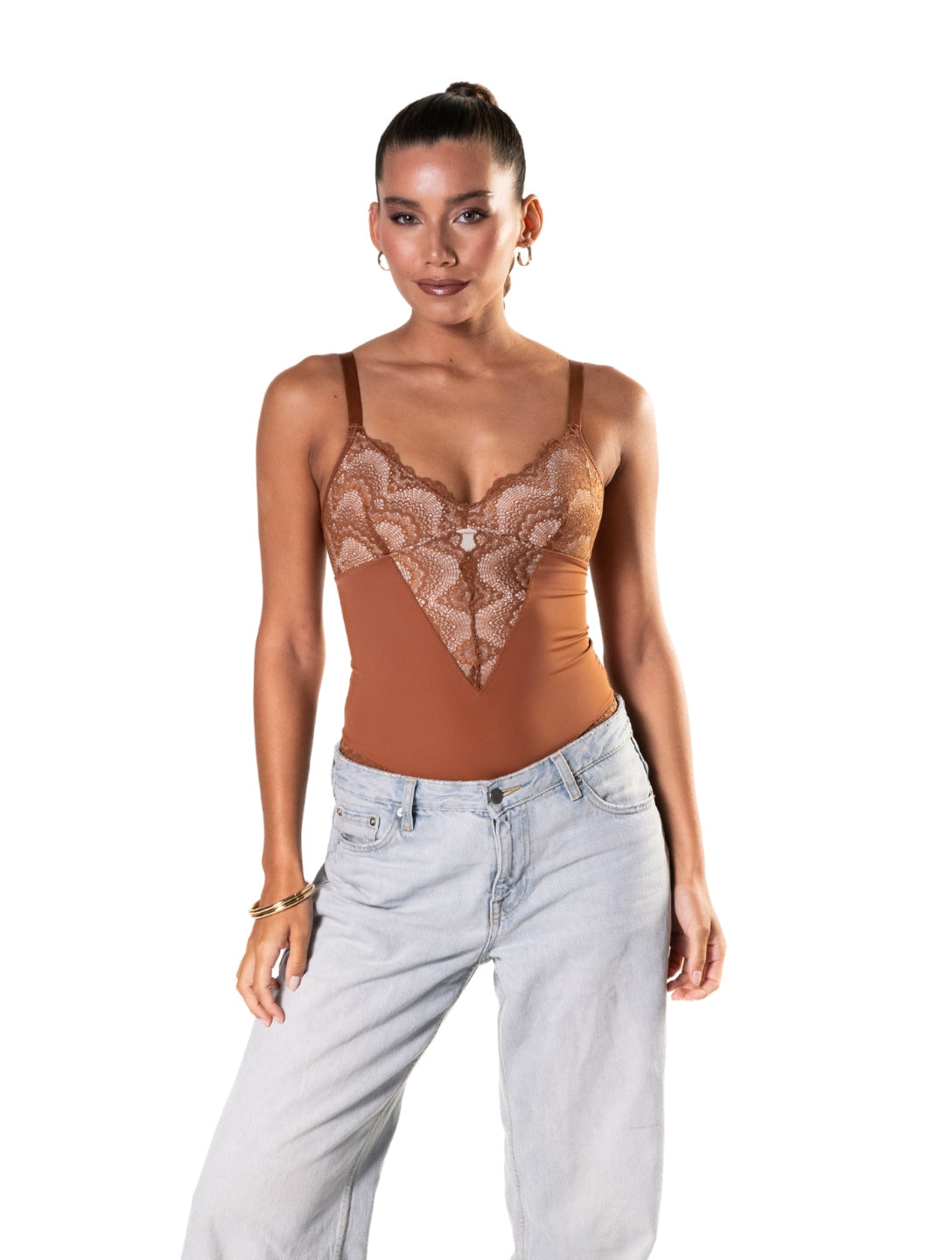 TRIANA - Halb geschnürter Bodysuit