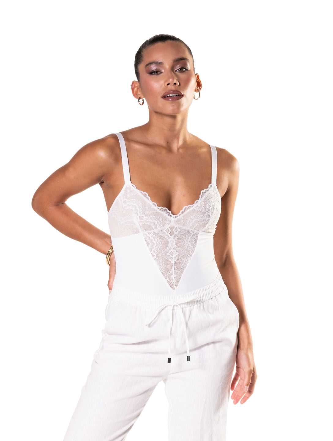 TRIANA - Halb geschnürter Bodysuit
