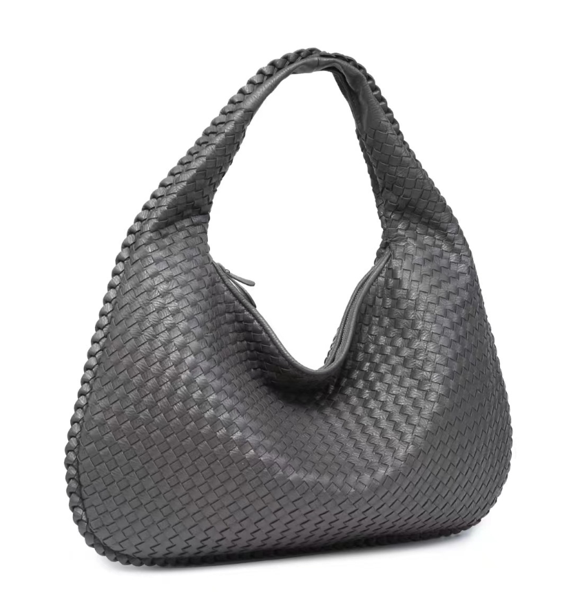 JADE - Luxuriöse geflochtene Handtasche