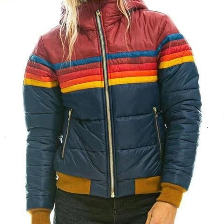 RUTH | Retro-Wattierte Jacke