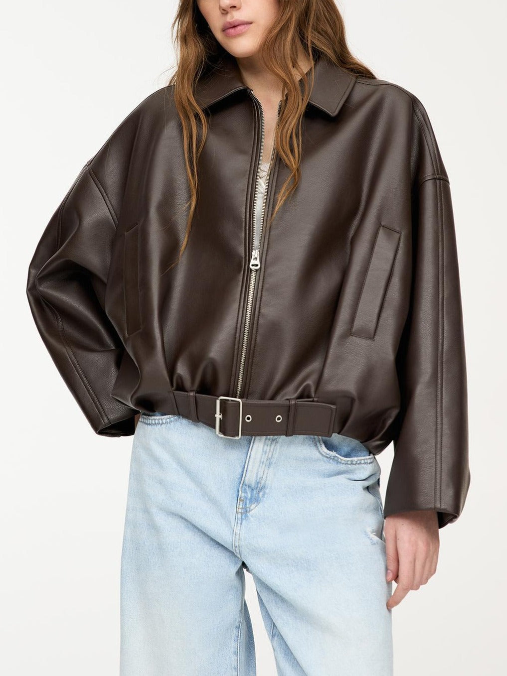 CARA | Retro Street Lederjacke