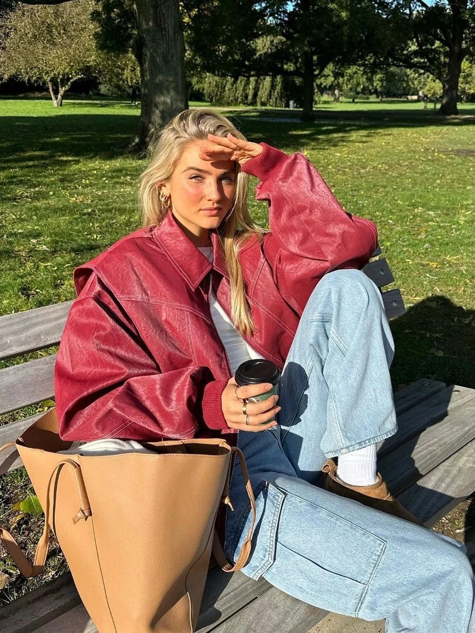 MAREN | Lederjacke