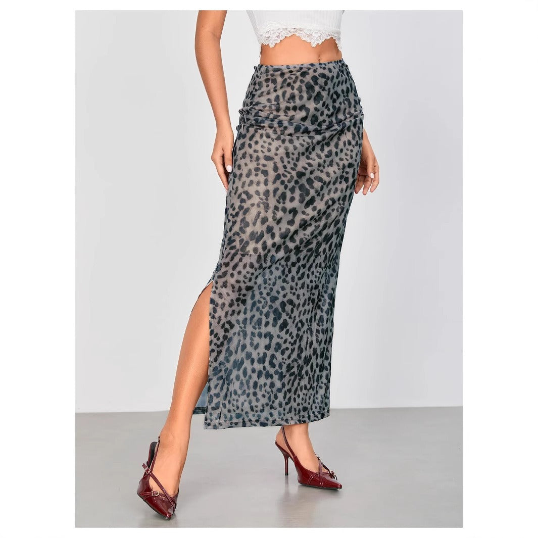 PAM | Schicker Leopardenfaltenrock