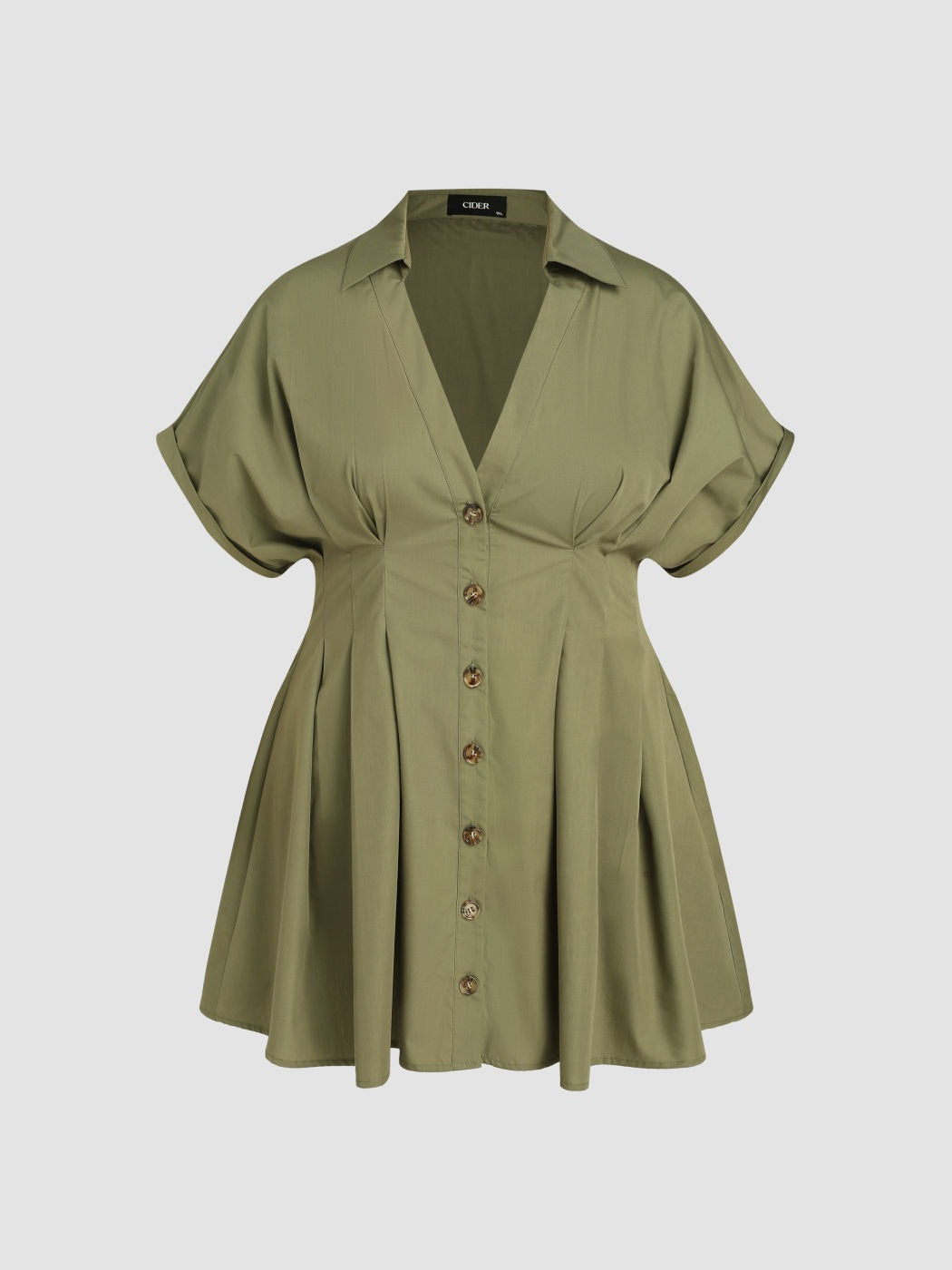 VANA | Modernes Kleid mit Knöpfen