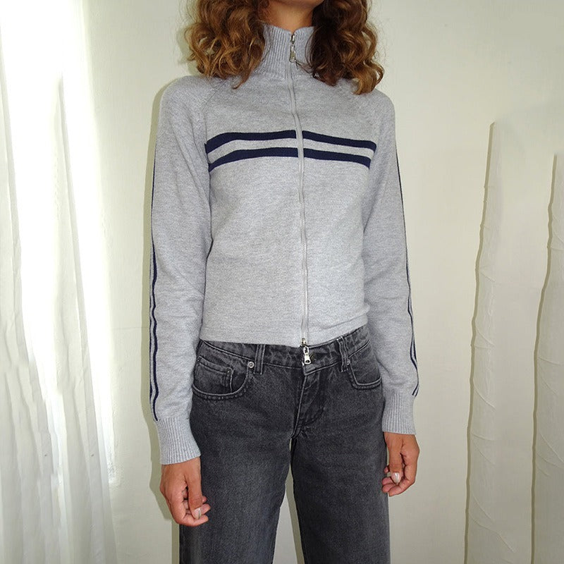 ADELAIDE | Retro-Streifen-Jacke