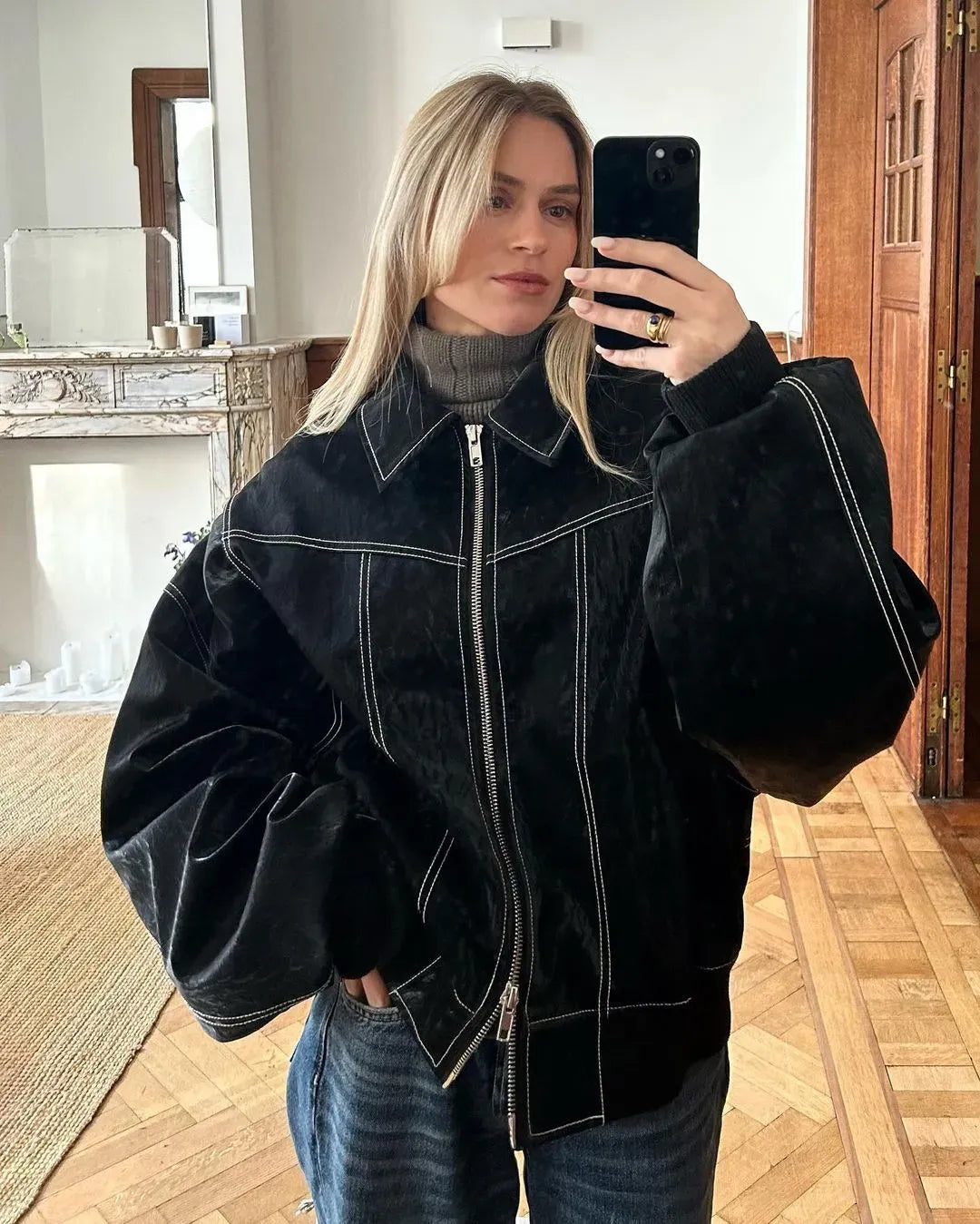 MAREN | Lederjacke