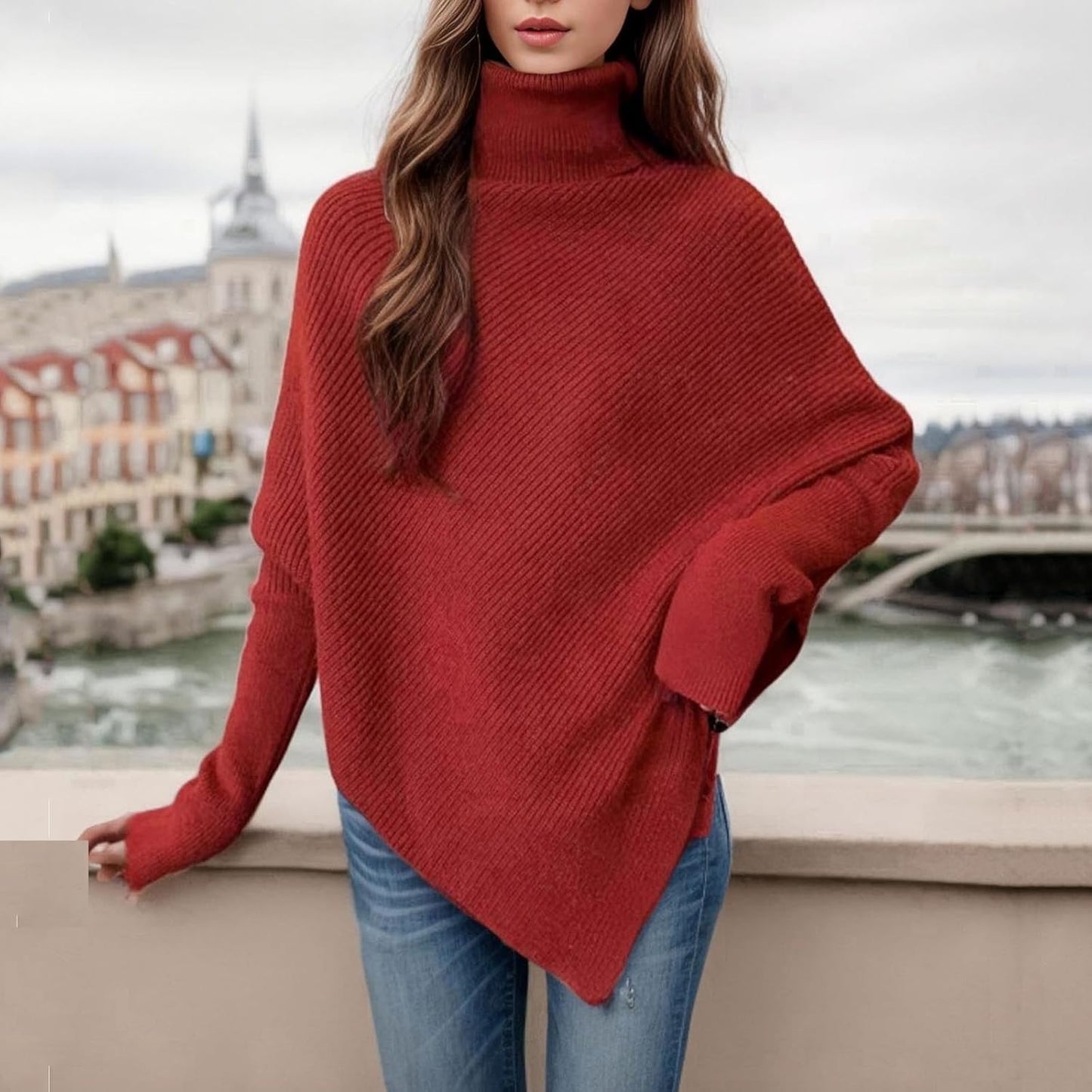CHLOE | Asymmetrischer Langarm