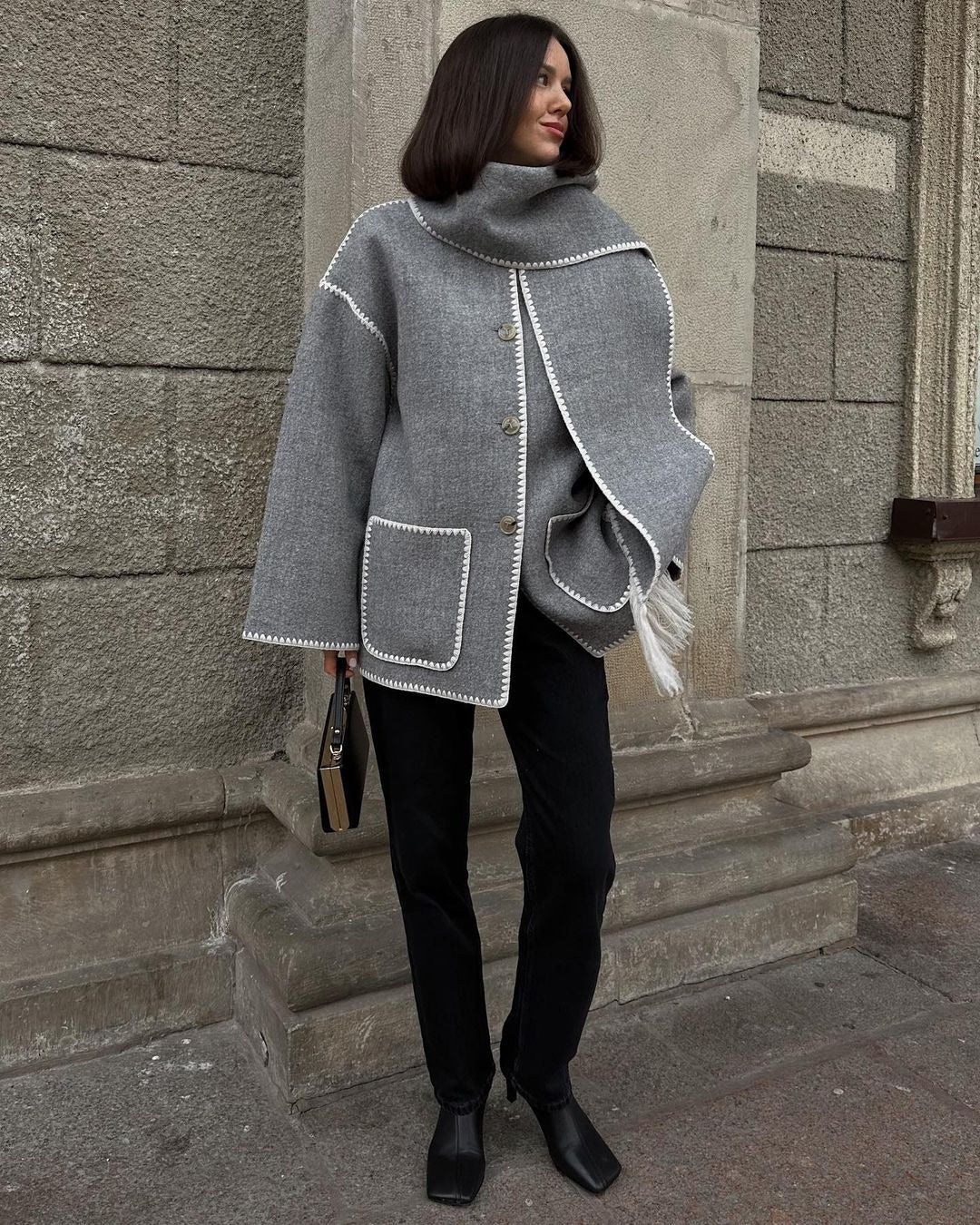 EMILIA | Elegante Herbstschaljacke