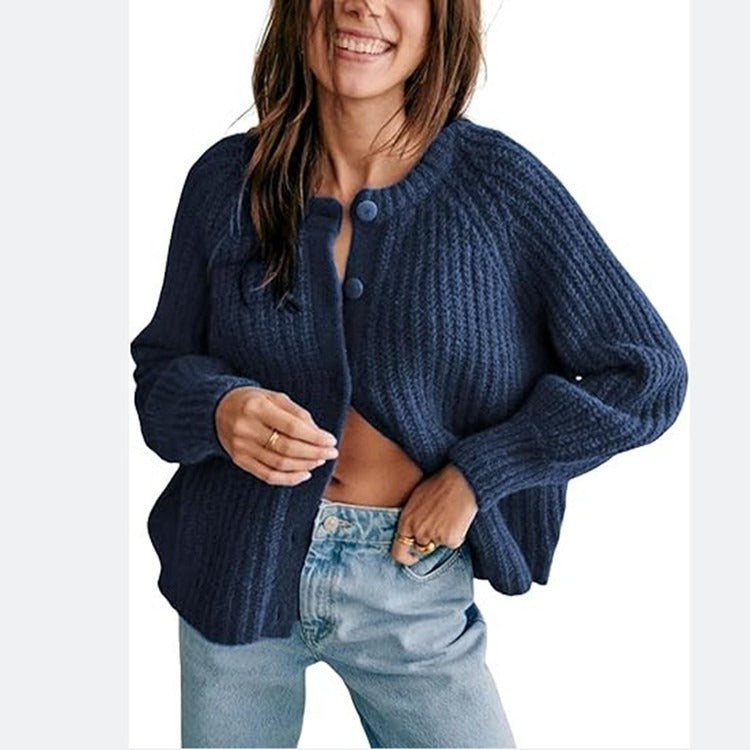 BERTHA | Schicke Strickpullover-Jacke