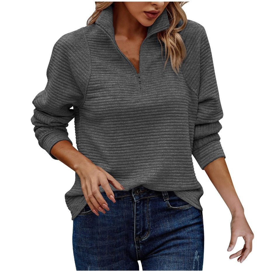 SELENA | Bequemes gemustertes Sweatshirt