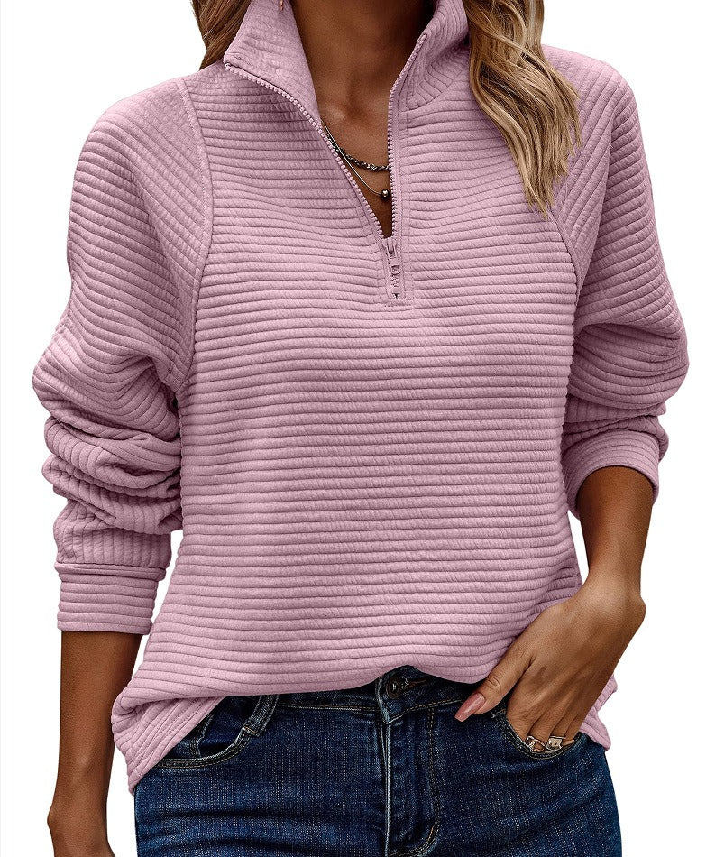 SELENA | Bequemes gemustertes Sweatshirt