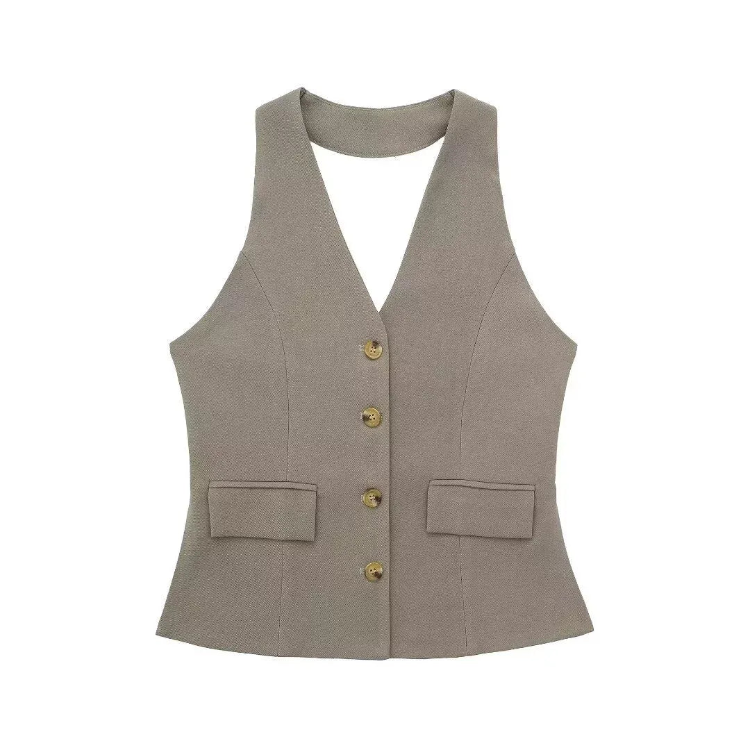 ESME | Elegante Kurze Weste mit Shorts