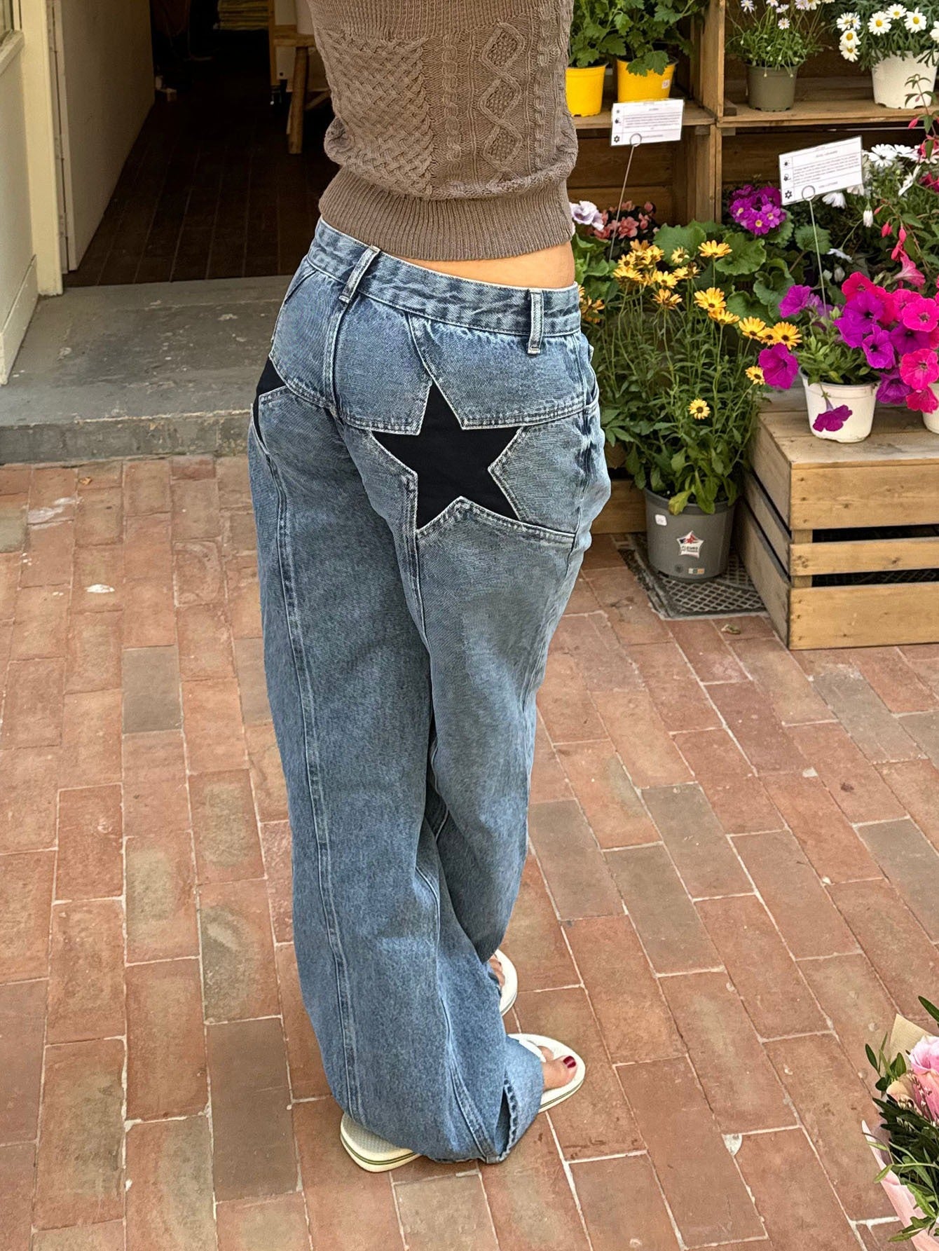 LISA | Übergroße Star-Jeans