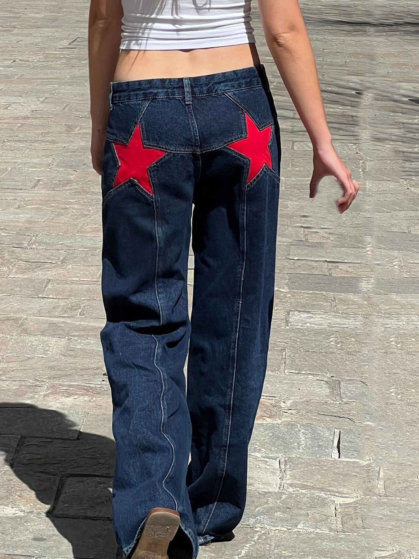 LISA | Übergroße Star-Jeans