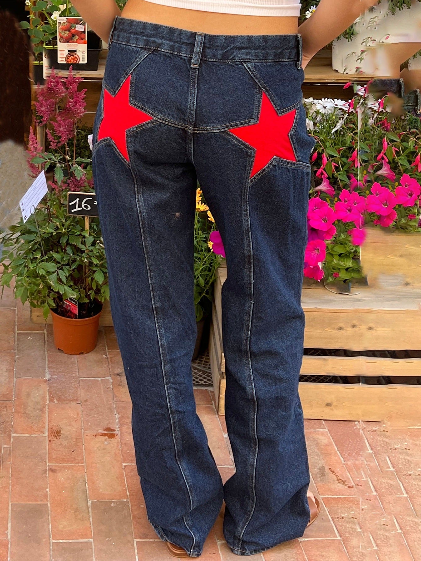 LISA | Übergroße Star-Jeans