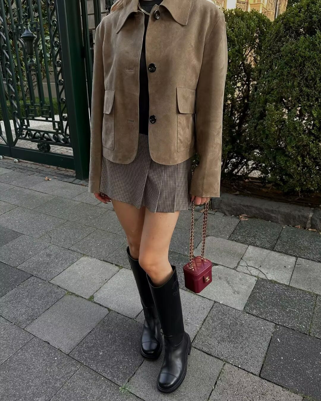 ARMIE | Schick Urban Luxe Wildleder